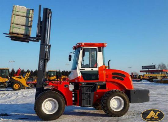 4*4 Axles 3.5ton Rough Terrain Forklift