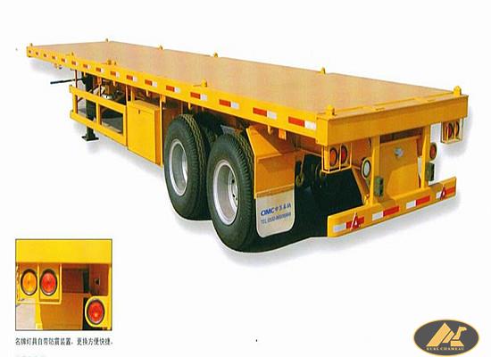 CIMC 2 Axles Container Semi Trailer